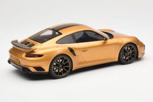 Porsche 911 991.2 Turbo S Exclusive Auriu GT Spirit 1:18 GT444 Rășină - imaginea 2 din 6