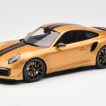 Porsche 911 991.2 Turbo S Exclusive Auriu GT Spirit 1:18 GT444
