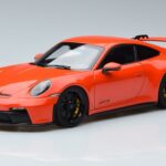 Porsche 911 992 GT3 Portocaliu Norev 1:18 187300 Metal