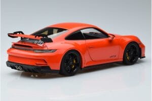 Porsche 911 992 GT3 Portocaliu Norev 1:18 187300 Metal - imaginea 3 din 7