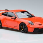 Porsche 911 992 GT3 Portocaliu Norev 1:18 187300 Metal - image 5 of 7