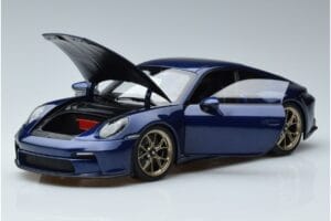Porsche 911 992 GT3 Touring Package Albastru Metalizat Norev 1:18 187302 Metal - imaginea 2 din 7