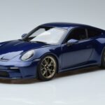 Porsche 911 992 GT3 Touring Package Albastru Metalizat Norev 1:18 187302 Metal
