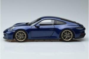 Porsche 911 992 GT3 Touring Package Albastru Metalizat Norev 1:18 187302 Metal - imaginea 4 din 7