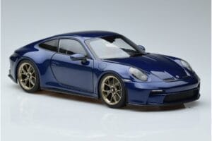 Porsche 911 992 GT3 Touring Package Albastru Metalizat Norev 1:18 187302 Metal - imaginea 5 din 7