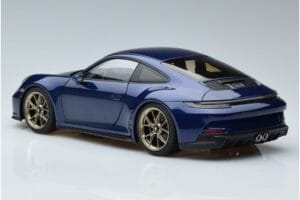 Porsche 911 992 GT3 Touring Package Albastru Metalizat Norev 1:18 187302 Metal - imaginea 6 din 7