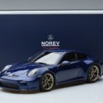 Porsche 911 992 GT3 Touring Package Albastru Metalizat Norev 1:18 187302 Metal - image 7 of 7