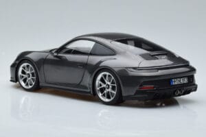Porsche 911 992 GT3 Touring Package Gri Norev 1:18 187305 Metal - imaginea 6 din 7