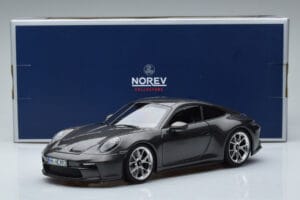 Porsche 911 992 GT3 Touring Package Gri Norev 1:18 187305 Metal - imaginea 7 din 7