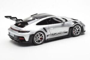 Porsche 911 992 GT3 Weissach Pack GT Argintiu Metalic Norev 1:18 187366 Metal - imaginea 3 din 8