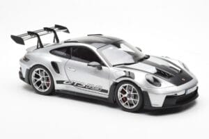 Porsche 911 992 GT3 Weissach Pack GT Argintiu Metalic Norev 1:18 187366 Metal - imaginea 6 din 8