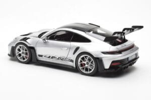 Porsche 911 992 GT3 Weissach Pack GT Argintiu Metalic Norev 1:18 187366 Metal - imaginea 7 din 8