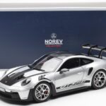 Porsche 911 992 GT3 Weissach Pack GT Argintiu Metalic Norev 1:18 - image 8 of 8