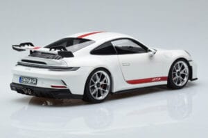 Porsche 911 992 GT3 Alb Norev 1:18 187306 Metal - imaginea 3 din 7