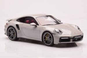 Porsche 911 992 Turbo S Crayon Gri GT Spirit 1:18 GT431 Rășină - imaginea 4 din 6