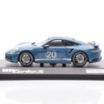 Porsche 911 992 Turbo S Oslo Albastru Minichamps 1:43