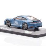 Porsche 911 992 Turbo S Oslo Albastru Minichamps 1:43 - image 3 of 4