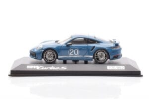 Porsche 911 992 Turbo S Oslo Albastru Minichamps 1:43 WAP0209050N001