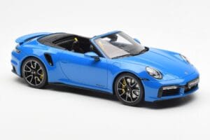 Porsche 911 992 Turbo S Shark Albastru GT Spirit 1:18 GT441 Rășină - imaginea 4 din 6