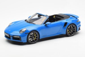 Porsche 911 992 Turbo S Shark Albastru GT Spirit 1:18 GT441