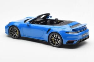 Porsche 911 992 Turbo S Shark Albastru GT Spirit 1:18 GT441 Rășină - imaginea 5 din 6