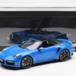 Porsche 911 992 Turbo S Shark Albastru GT Spirit 1:18 GT441 - image 6 of 6
