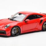 Porsche 911 992 Turbo S Sport Design Roșu Minichamps 1:18
