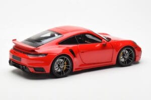 Porsche 911 992 Turbo S Sport Design Roșu Minichamps 1:18 113069078 Metal - imaginea 3 din 8