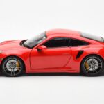 Porsche 911 992 Turbo S Sport Design Roșu Minichamps 1:18 - image 4 of 8