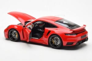 Porsche 911 992 Turbo S Sport Design Roșu Minichamps 1:18 113069078 Metal - imaginea 5 din 8
