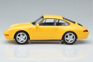 Porsche 911 993 Carrera Galben Norev 1:18 187596 Metal - imaginea 3 din 6