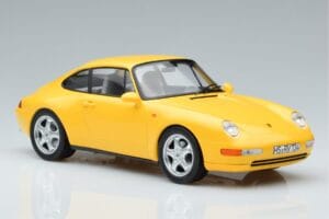 Porsche 911 993 Carrera Galben Norev 1:18 187596 Metal - imaginea 4 din 6