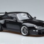 Porsche 911 993 Gunther Werks 400R Negru GT Spirit 1:18 KJ028 Rășină - image 4 of 6