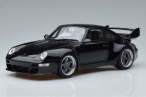 Porsche 911 993 Gunther Werks 400R Negru GT Spirit 1:18 KJ028 Rășină