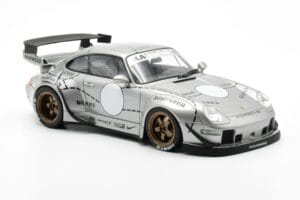 Porsche 911 993 RWB Argintiu Phantom Asia Edition GT Spirit 1:18 CLDC017 Rășină - imaginea 4 din 6