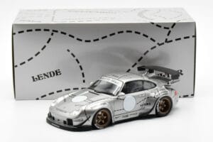 Porsche 911 993 RWB Argintiu Phantom Asia Edition GT Spirit 1:18 CLDC017 Rășină - imaginea 6 din 6