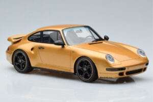 Porsche 911 993 Turbo S Project Gold GT Spirit 1:18 GT836 Rășină - imaginea 4 din 6