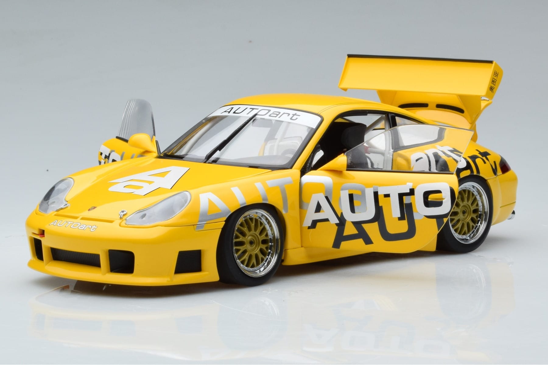 Porsche 911 996 GT3 Cup AUTOart Livery AUTOart 1:18 80675 Metal - imaginea 2 din 7