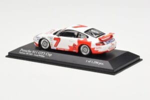 Porsche 911 996 GT3 Cup CIBC #7 L. Wilkins Daytona 250 2003 Minichamps 1:43 400036907 Metal - imaginea 3 din 4