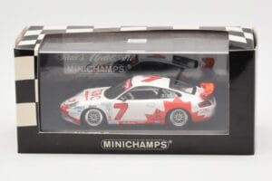 Porsche 911 996 GT3 Cup CIBC #7 L. Wilkins Daytona 250 2003 Minichamps 1:43 400036907 Metal - imaginea 4 din 4