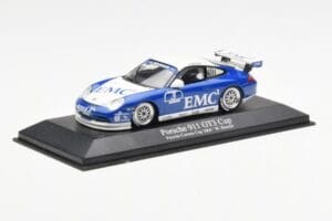 Porsche 911 996 GT3 Cup EMC2 #3 W. Henzler Porsche Carrera Cup 2004 Minichamps 1:43 400046203 Metal - imaginea 2 din 3