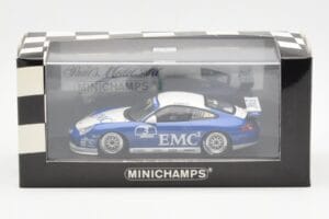Porsche 911 996 GT3 Cup EMC2 #3 W. Henzler Porsche Carrera Cup 2004 Minichamps 1:43 400046203 Metal - imaginea 3 din 3