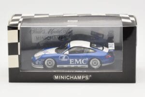 Porsche 911 996 GT3 Cup EMC2 #4 Hardt Porsche Carrera Cup 2004 Minichamps 1:43 400046204 Metal - imaginea 4 din 4