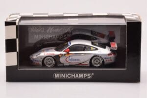 Porsche 911 996 GT3 Cup Infineon #5 W. Henzler Porsche Supercup Winner 2004 Minichamps 1:43 400046205 Metal - imaginea 4 din 4