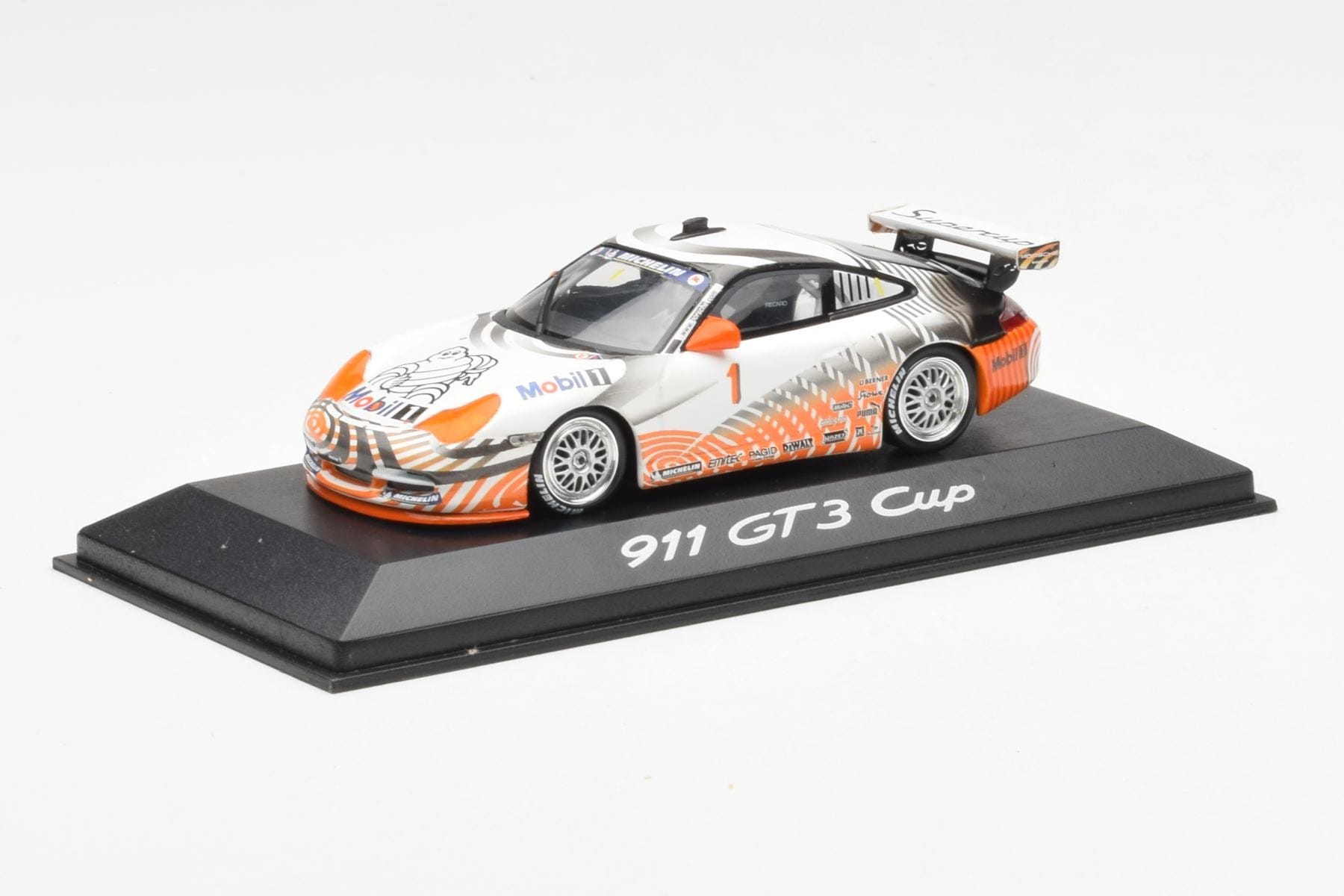 Porsche 911 996 GT3 Cup #1 Mobil 1 VIP Car Minichamps 1:43 WAP02012115 Metal - imaginea 2 din 4