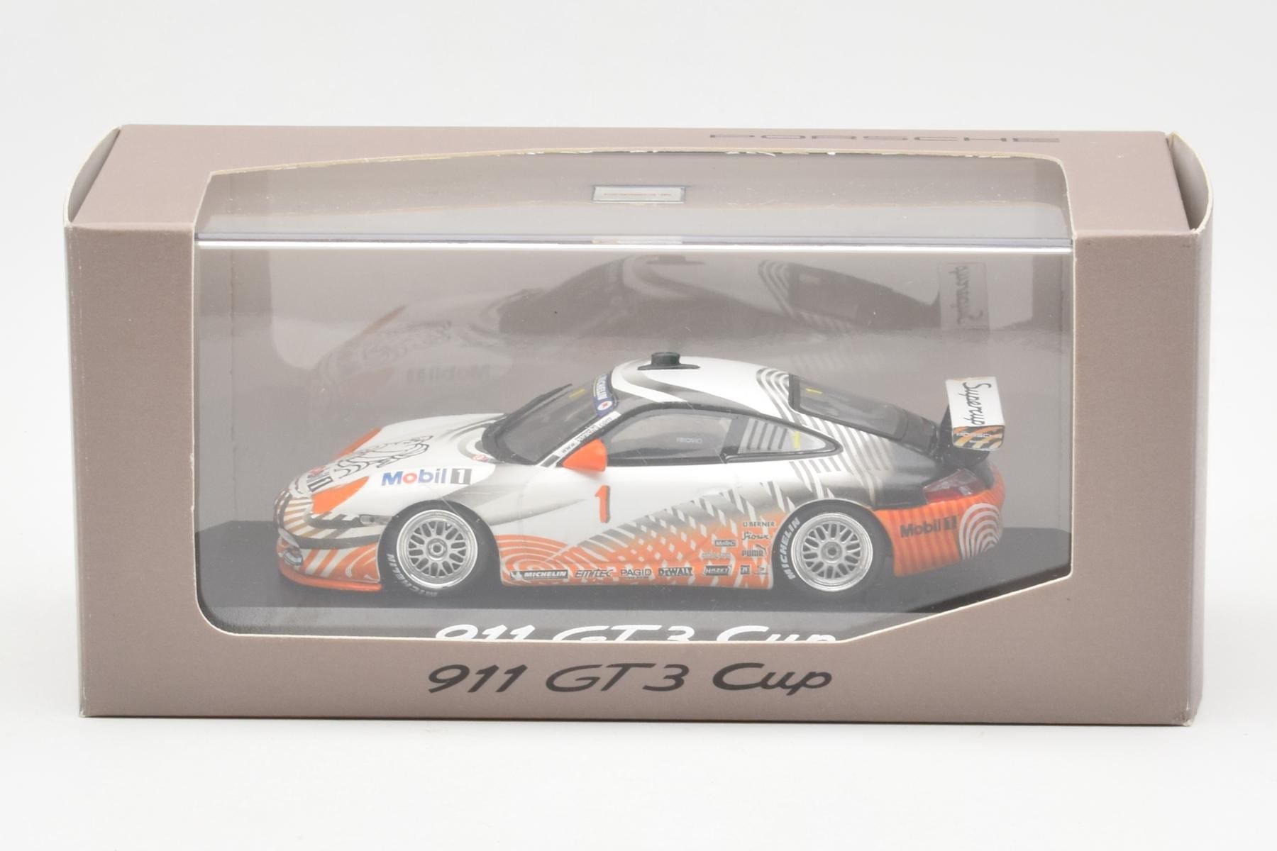 Porsche 911 996 GT3 Cup #1 Mobil 1 VIP Car Minichamps 1:43 WAP02012115 Metal - imaginea 4 din 4