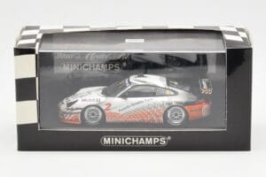 Porsche 911 996 GT3 Cup Mobil 1 #2 V. Ickx Carrera Cup 2004 Minichamps 1:43 403046282 Metal - imaginea 4 din 4