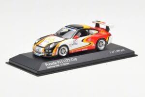 Porsche 911 996 GT3 Cup #10 G. Horion Porsche Supercup 2006 Minichamps 1:43 400066410 Metal - imaginea 2 din 4
