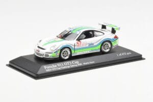 Porsche 911 996 GT3 Cup #57 M. Snow IMSA GT3 Challenge 2008 Minichamps 1:43 400086757 Metal - imaginea 2 din 4