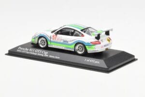 Porsche 911 996 GT3 Cup #57 M. Snow IMSA GT3 Challenge 2008 Minichamps 1:43 400086757 Metal - imaginea 3 din 4